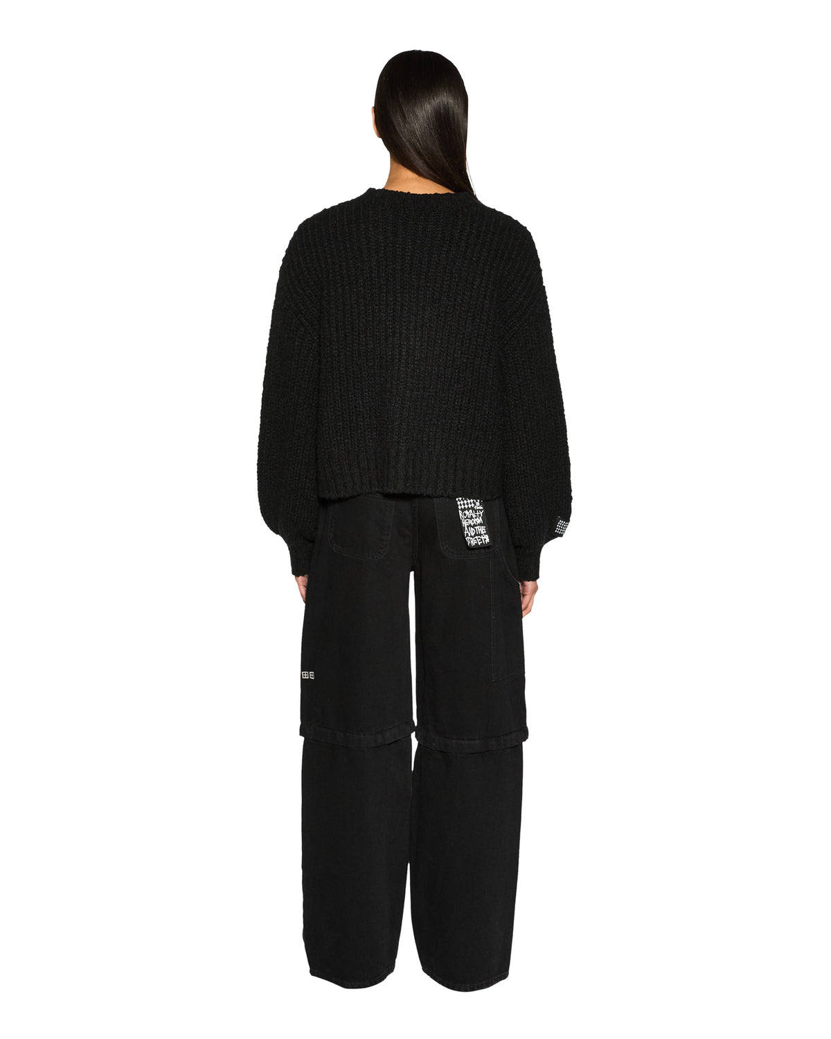 WOMENS BOOKIE KNIT BLACK KNITWEAR
