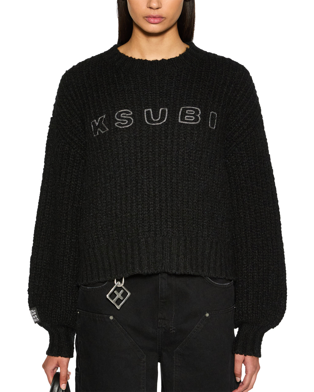 WOMENS BOOKIE KNIT BLACK KNITWEAR