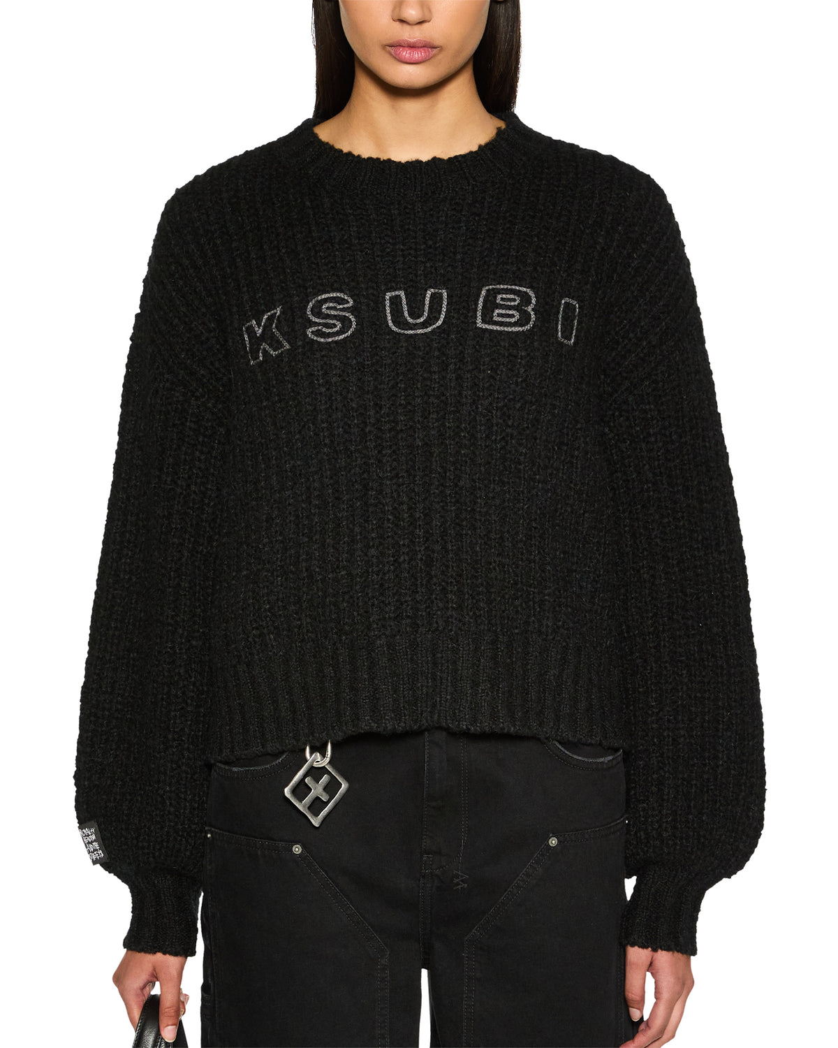 WOMENS BOOKIE KNIT BLACK KNITWEAR