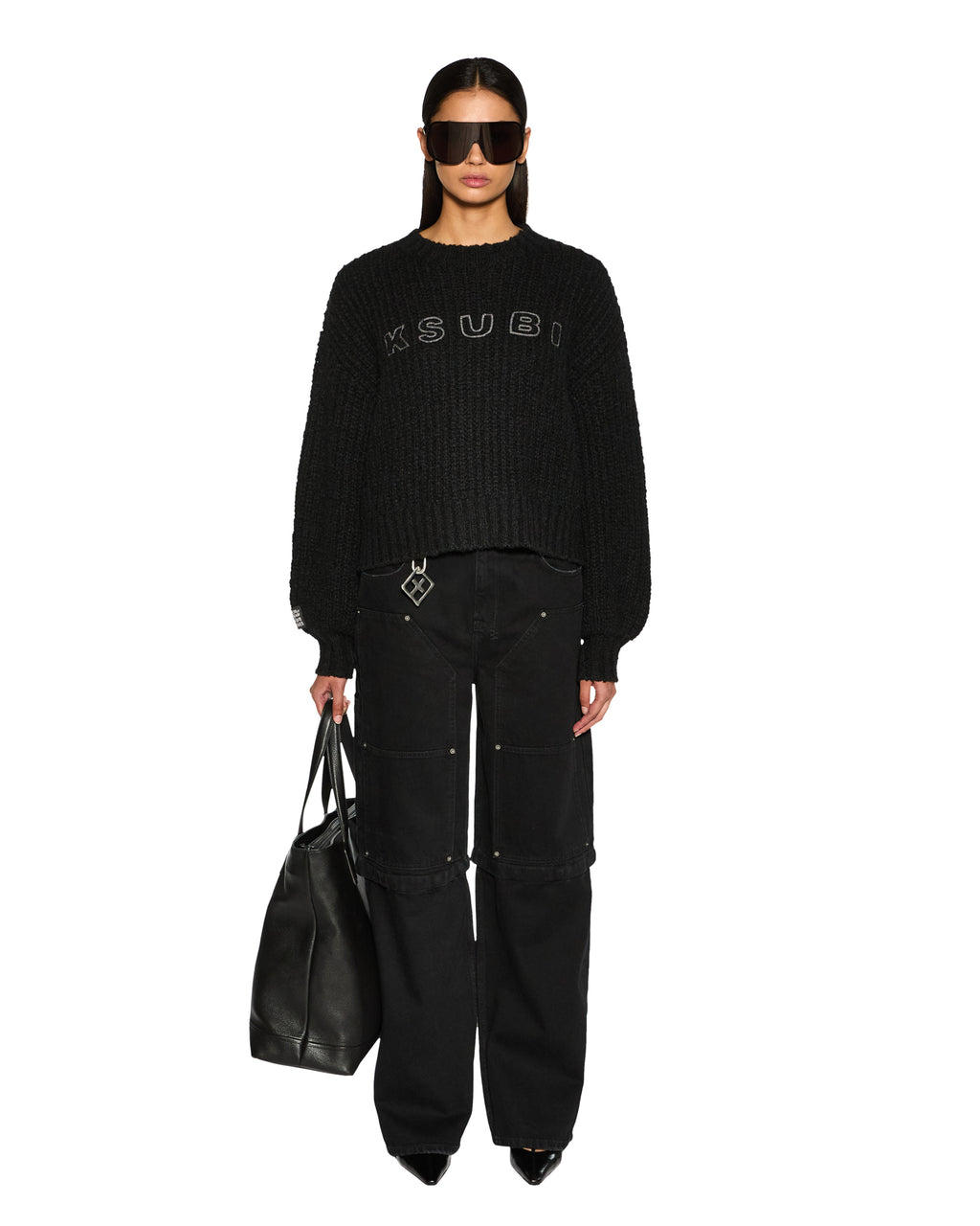 WOMENS BOOKIE KNIT BLACK KNITWEAR
