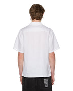 Mens Costa Resort Ss Shirt White Regular Shirts - White