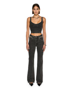 WOMENS SOHO PIERCED SHADOW DENIM JEANS