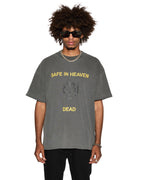 MENS DEAD EKCESS SS TEE CHARCOAL TEES