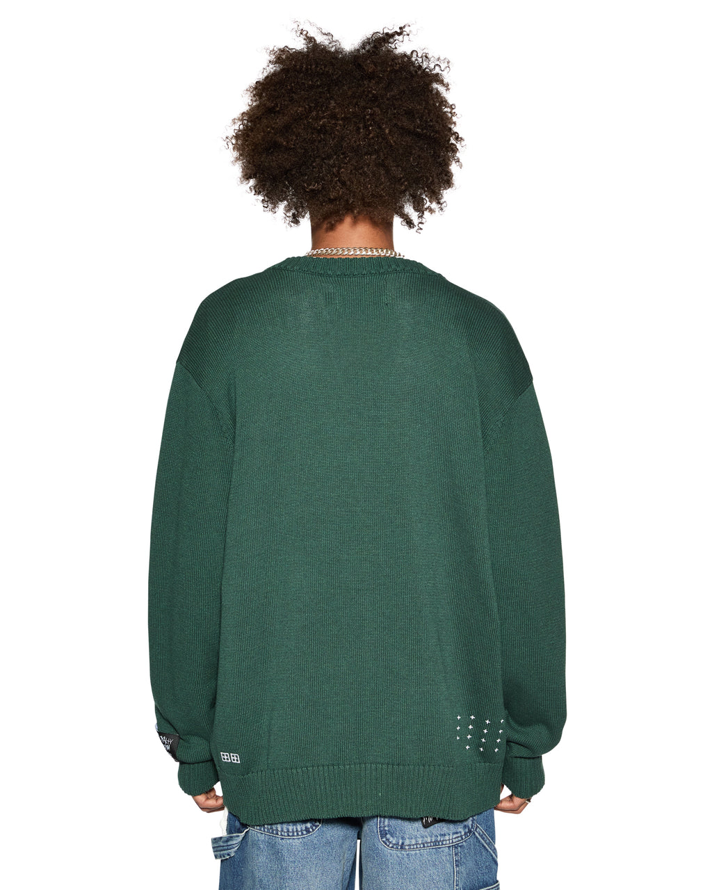 Mens Dug Out Knit Cardigan Military Regular Knitwear - Khaki