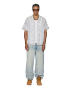 Mens Eternity Ekcess Resort Ss Shirt Oversized Shirts - Blue