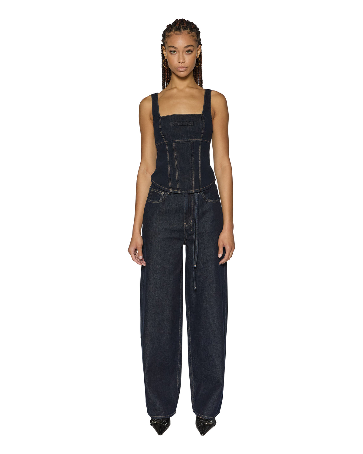 WOMENS BAGGY JEAN ZENITH POP DENIM JEANS