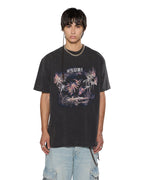 MENS ISLAND BIGGIE SS TEE FADED BLACK TEES