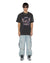 MENS  ISLAND BIGGIE SS TEE FADED BLACK OVERSIZED TEES