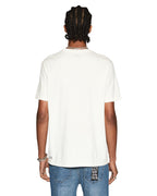 Mens Idols Kash Ss Tee Vintage White Regular Tees - White
