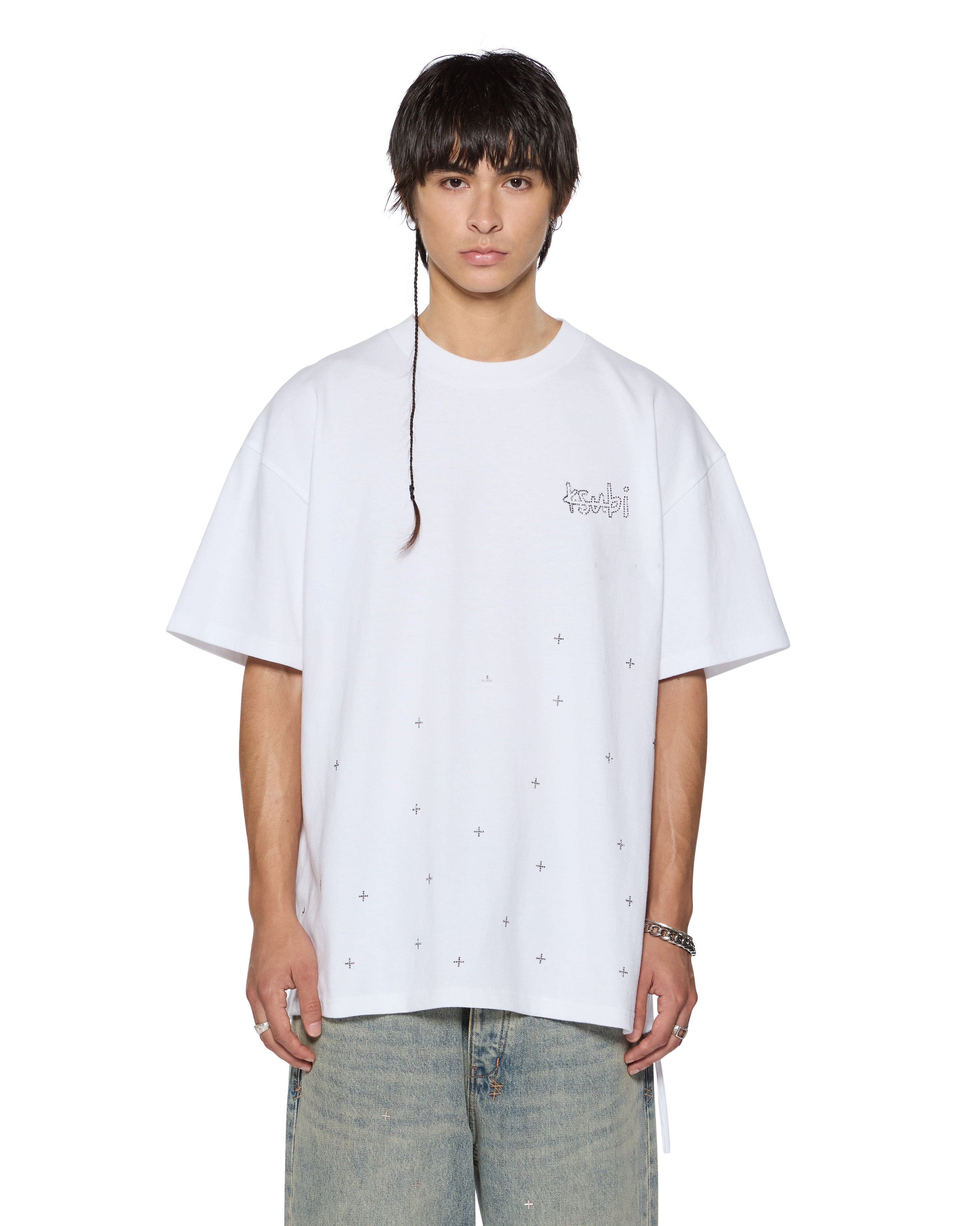 トップス kise Mens Kplus Ekcess Ss Tee Tru White Tees | Ksubi ++