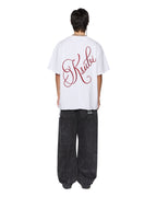 Mens Kursed Ekcess Ss Tee True White Oversized Tees - White