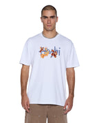 Mens Romeo Biggie Ss Tee Tru White Oversized Tees - White