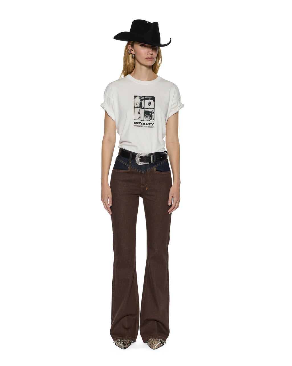 WOMENS SOHO JEAN ORIGINAL SPLICED DENIM JEANS