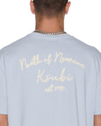 MENS SALUD BIGGIE SS TEE BLUE MIST TEES