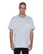 MENS SALUD BIGGIE SS TEE BLUE MIST TEES