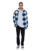 MENS SALUD BIGGIE SS TEE BLUE MIST TEES