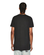 MENS SEEING LINES SS TEE BLACK TEES