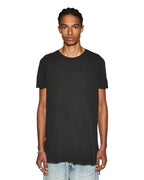 MENS SEEING LINES SS TEE BLACK TEES