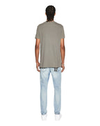 MENS SEEING LINES SS TEE VINTAGE GREY TEES