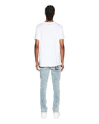 MENS SEEING LINES SS TEE WHITE TEES