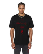 Mens Sin Again Biggie Ss Tee Jet Black Oversized Tees - Black