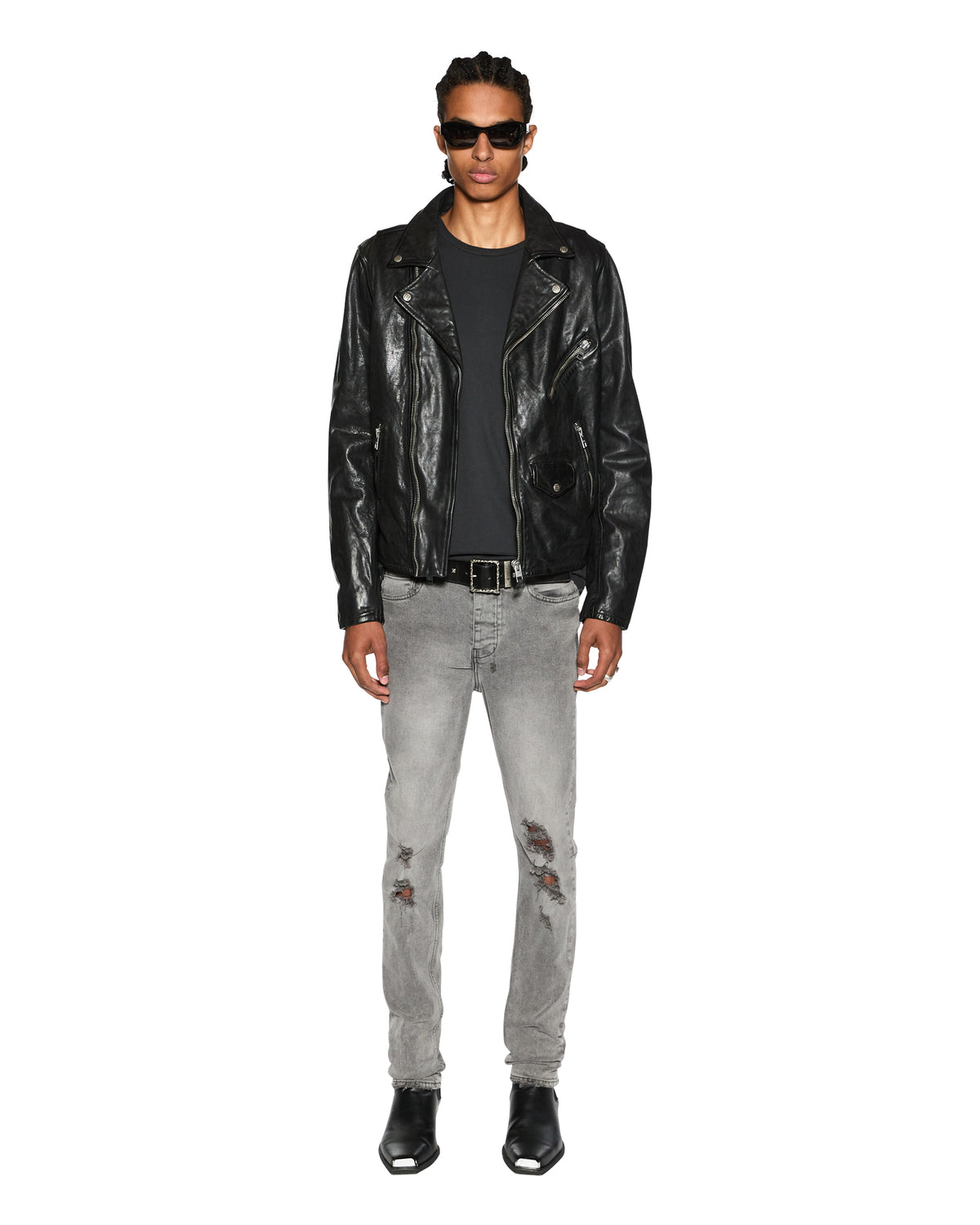 MENS CHITCH PRODIGY TRASHED DENIM JEANS