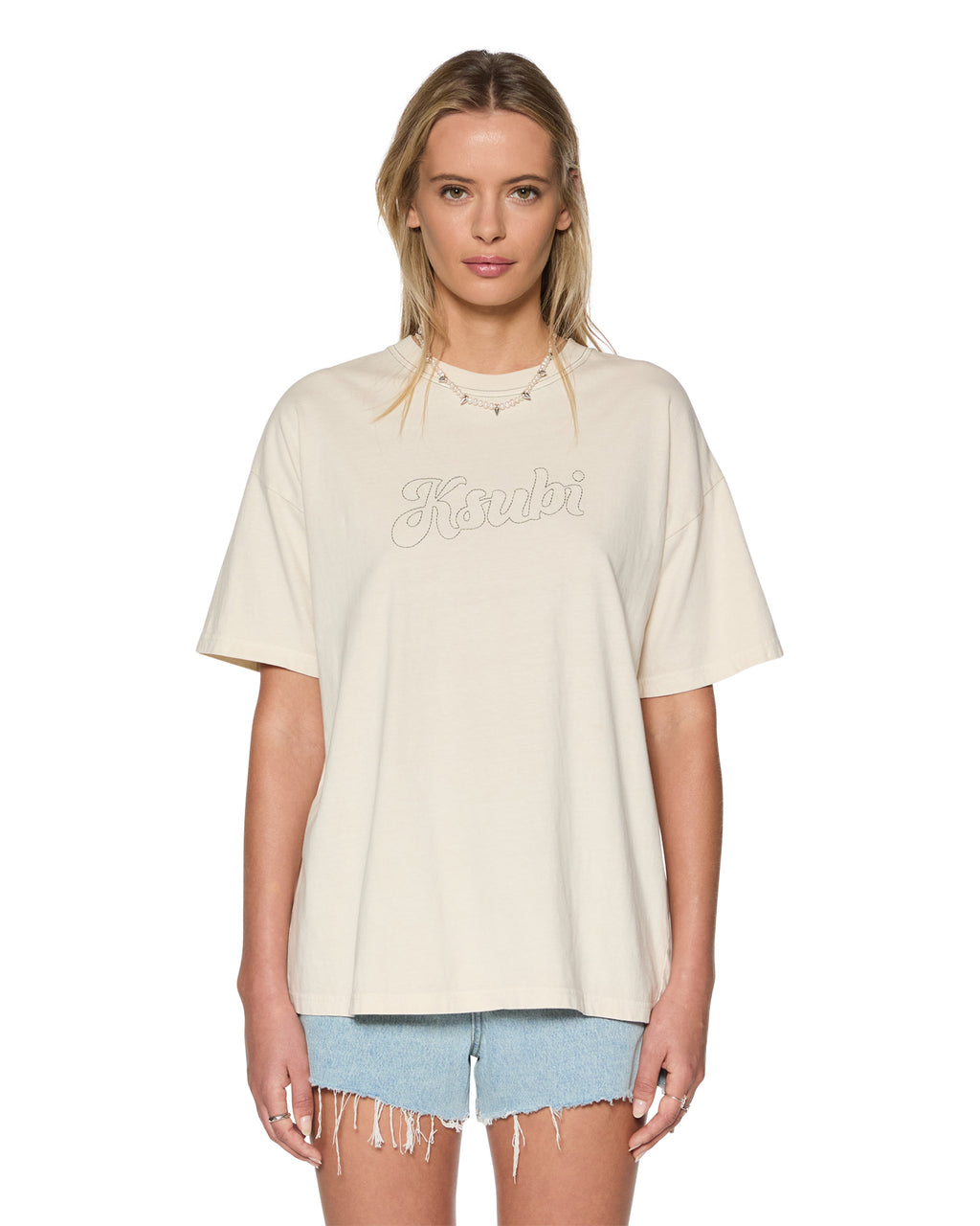 WOMENS SKETCH OH G TEE SLICE ECRU TEES