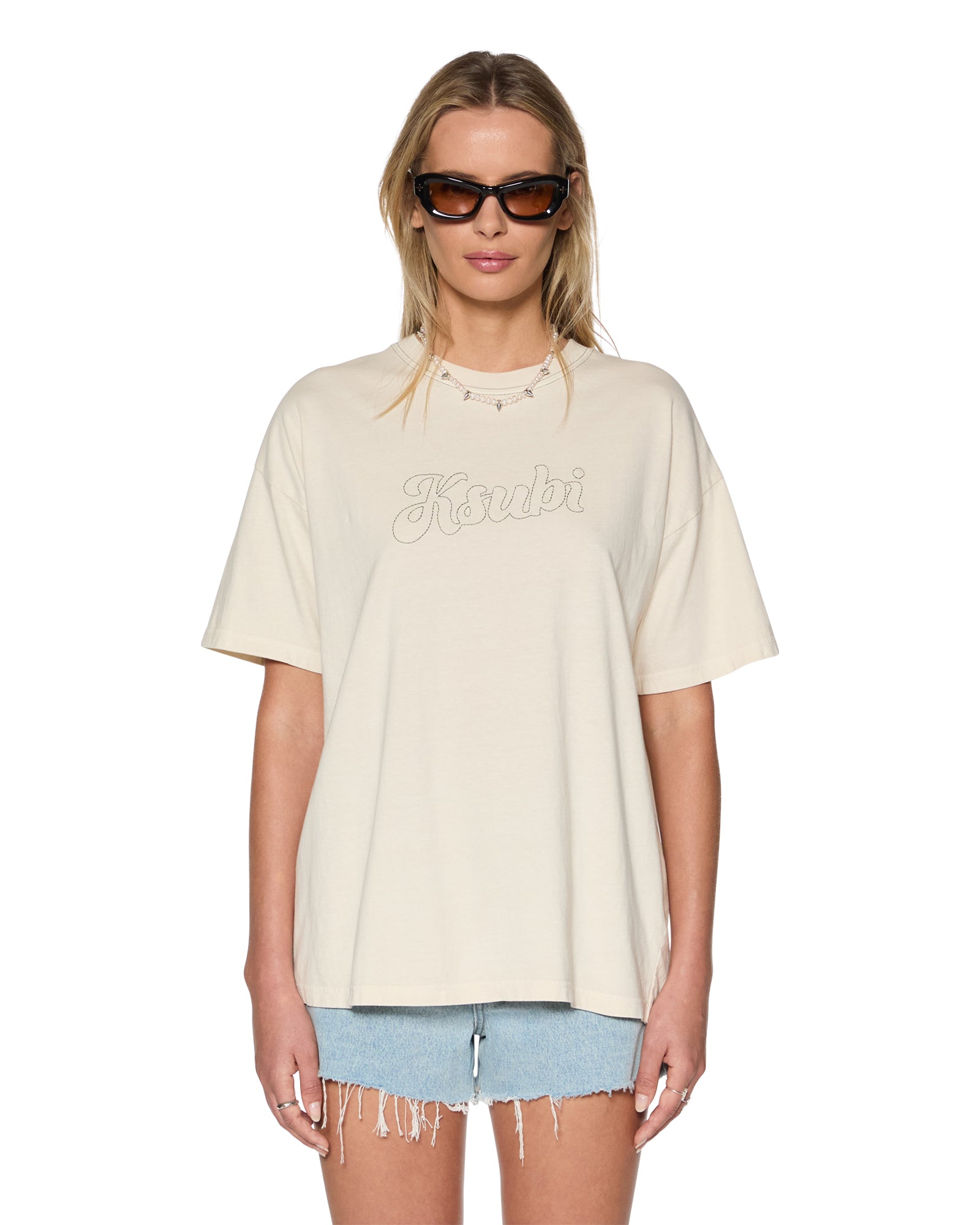 WOMENS SKETCH OH G TEE SLICE ECRU TEES