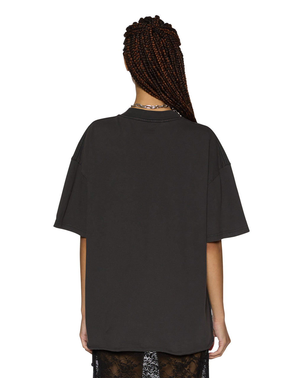 WOMENS SOTT BOYFRIEND TEE BLACK TEES