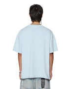 Mens Sott Ekcess Ss Tee Shallows Oversized Tees - Blue