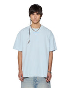 Mens Sott Ekcess Ss Tee Shallows Oversized Tees - Blue