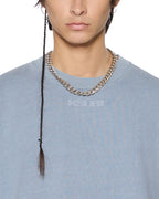 Mens Sott Ekcess Ss Tee Storm Oversized Tees - Blue