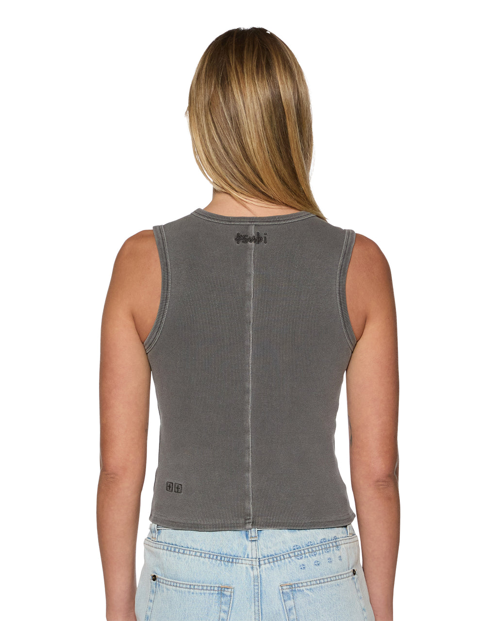 WOMENS SYNDICATE XTRA REWORK COAL FASHION TOPS