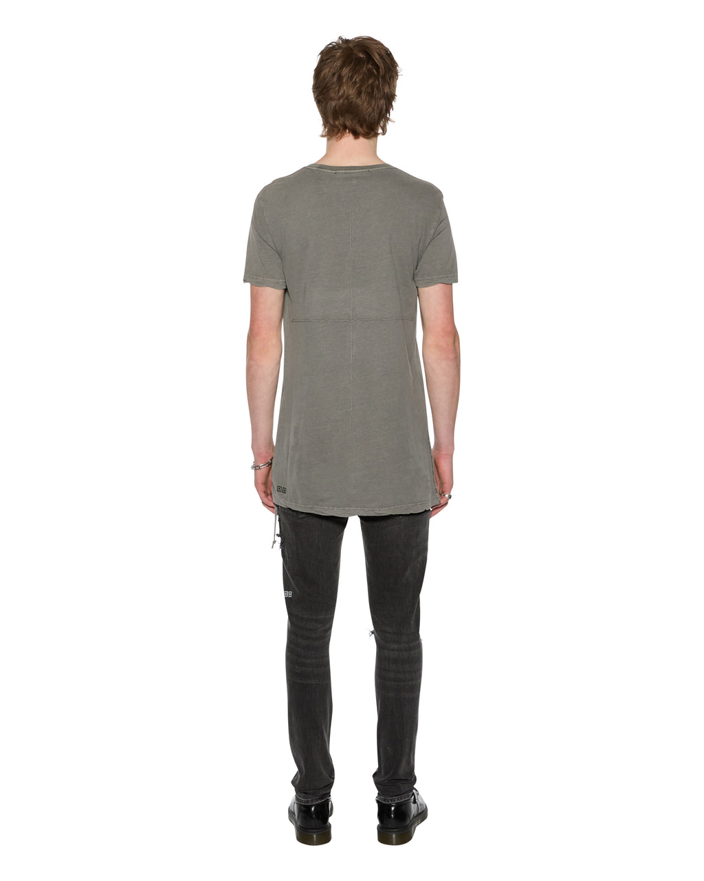 MENS SIOUX SS TEE VINTAGE GREY TEES