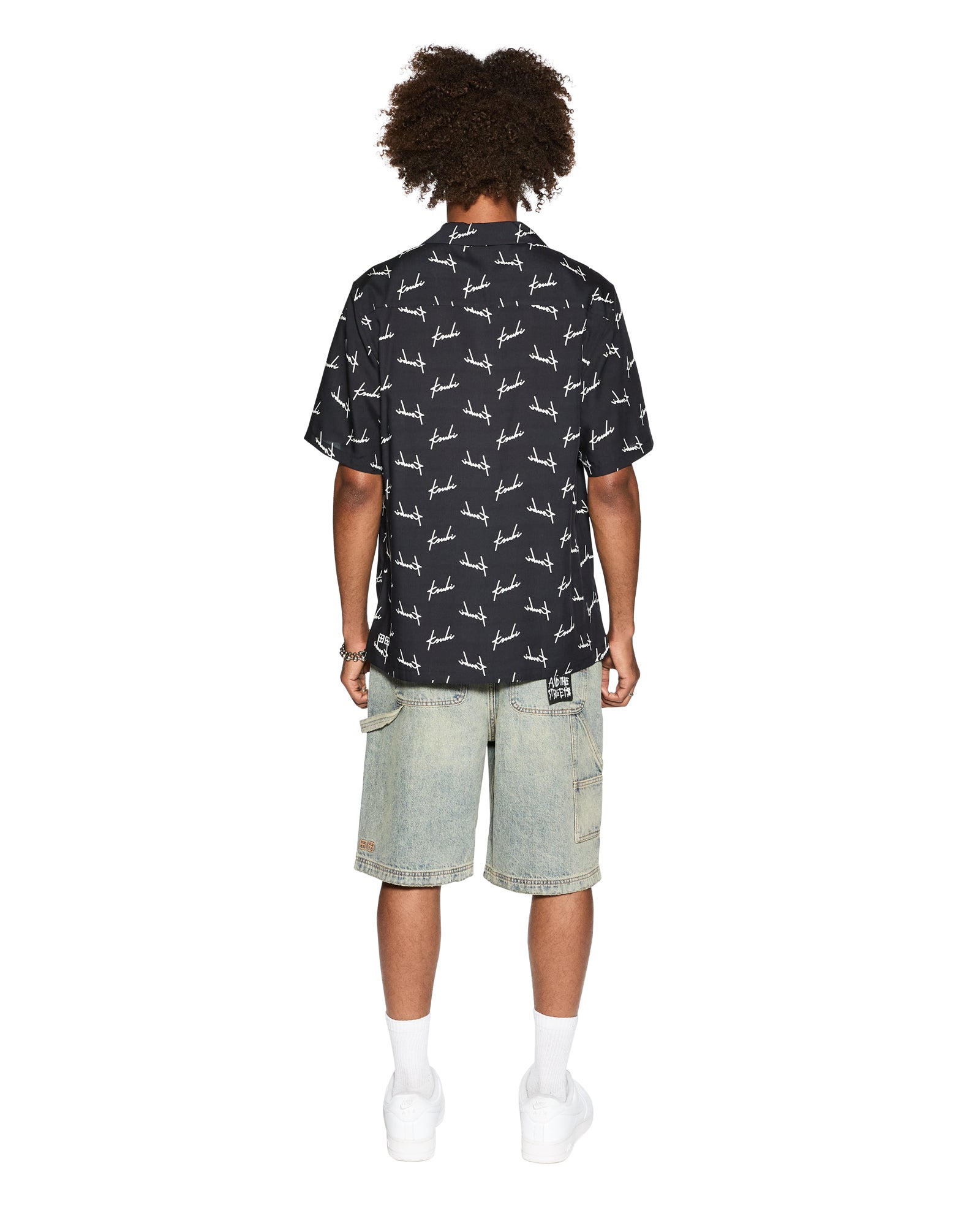 SKRIPT RESORT SS SHIRT BLACK