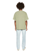 Mens Sott Ekcess Ss Tee Moss Oversized Tees - Green