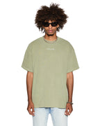 Mens Sott Ekcess Ss Tee Moss Oversized Tees - Green