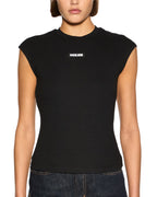 Womens Staple Ss Tee Black Fitted Tees - Black