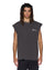 MENS  TRUCKSTOP EKCESS CUTOFF FADED BLACK OVERSIZED TEES