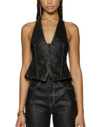 WOMENS VALENTINA HALTER TOP SLICKER FASHION TOPS
