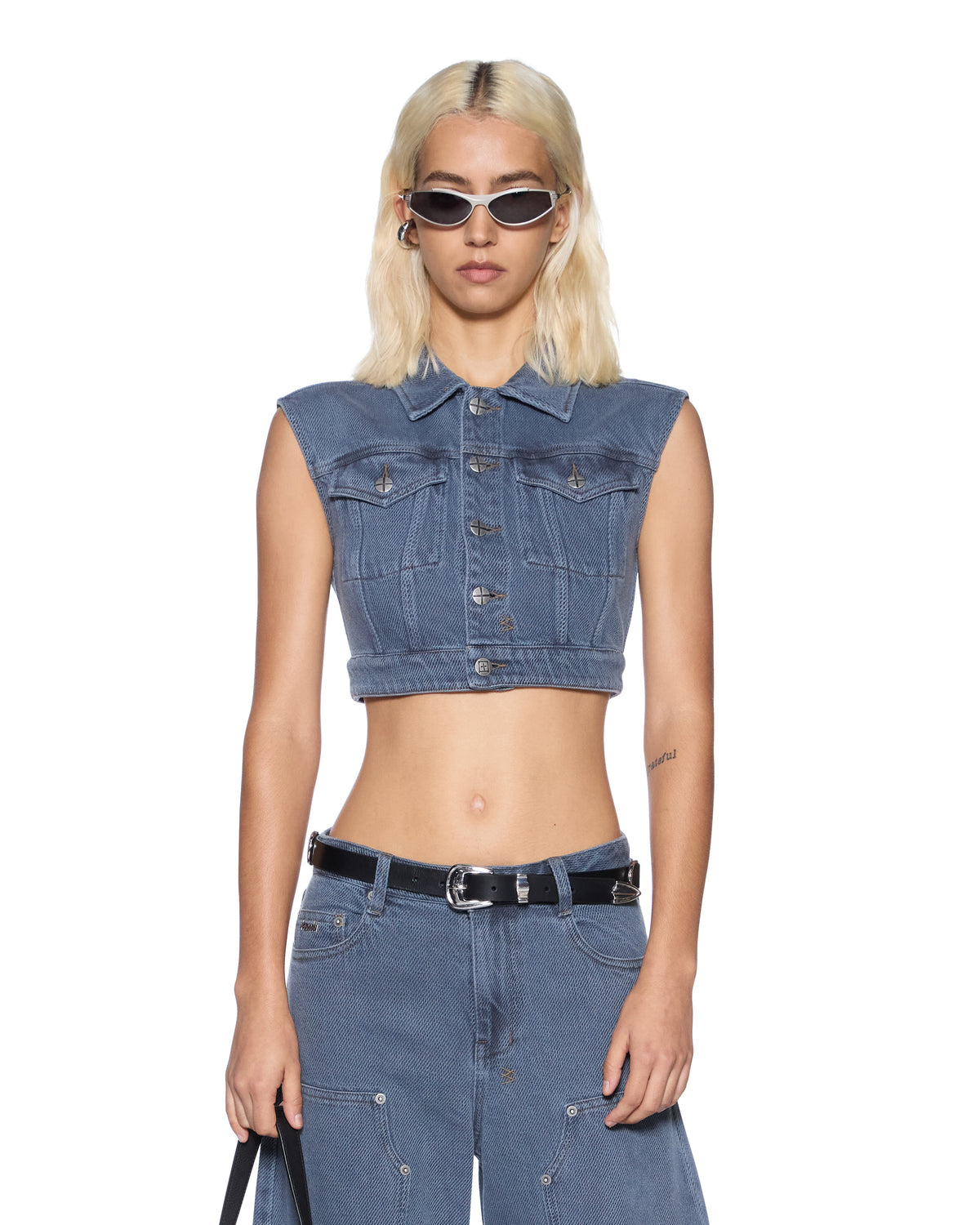 WOMENS TRUCKER VEST MIRAGE FASHION TOPS