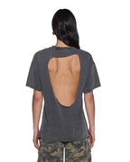 Womens Tbs Bleach Oh G Ss Tee Smoke Regular Tees - Grey