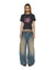 WOMENS  KSUPER DUNE BAGGY DENIM JEANS