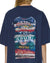 WOMENS  STACKS BOYFRIEND SS TEE INK BLUE BAGGY TEES