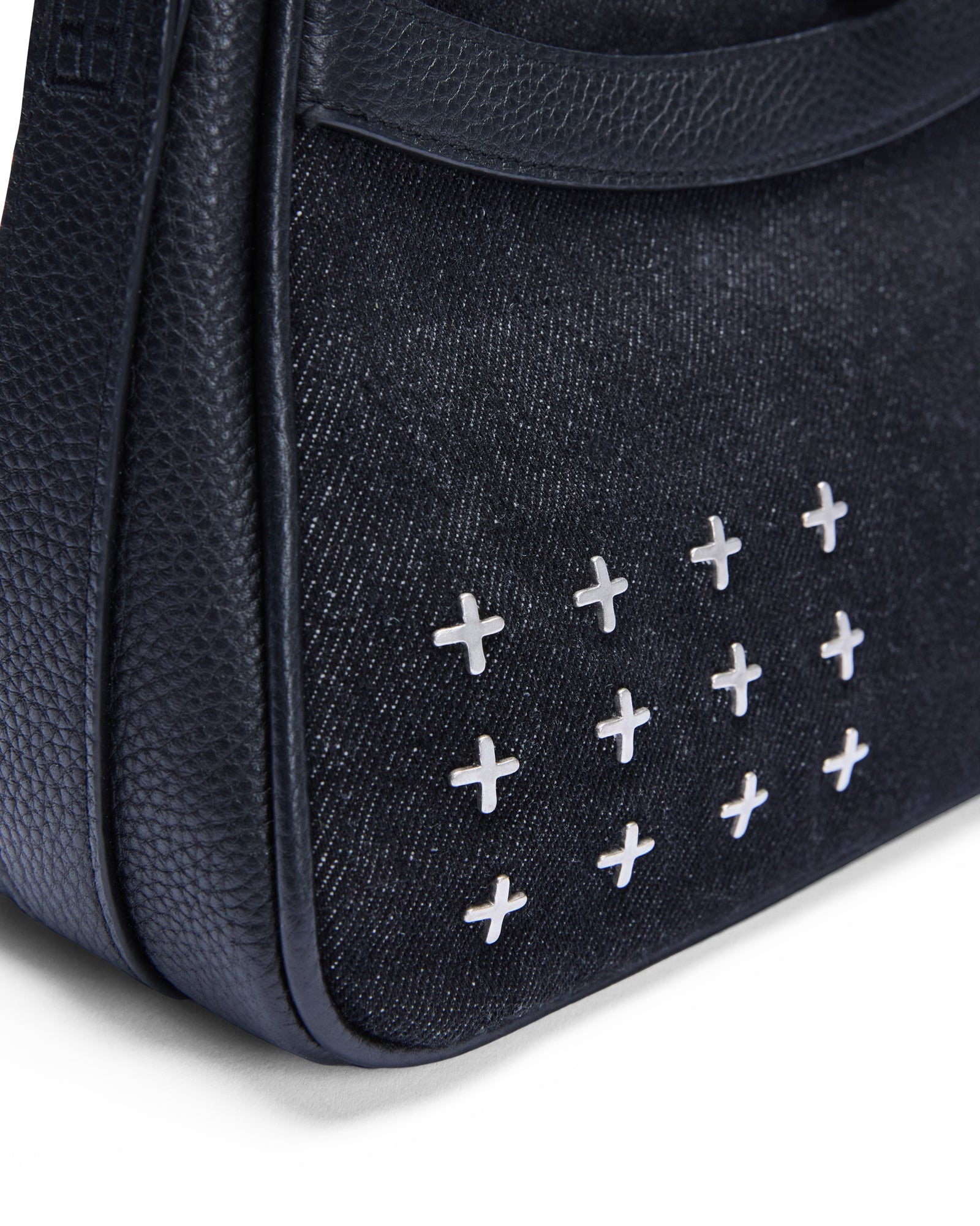  TRASH BAG MINI NOIR DENIM BAGS