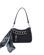 TRASH BAG MINI NOIR DENIM BAGS