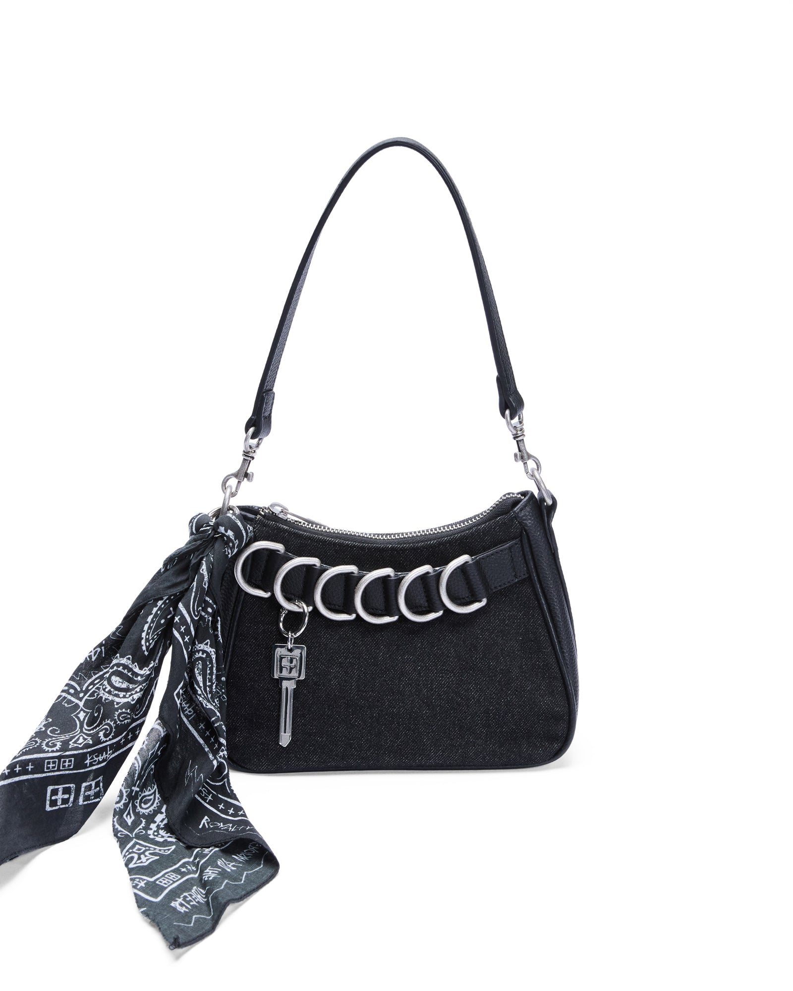  TRASH BAG MINI NOIR DENIM BAGS