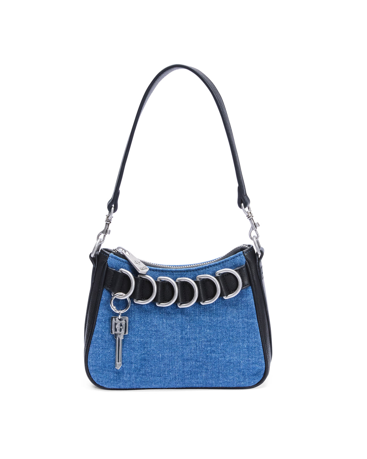 TRASH BAG MINI BLUE DENIM