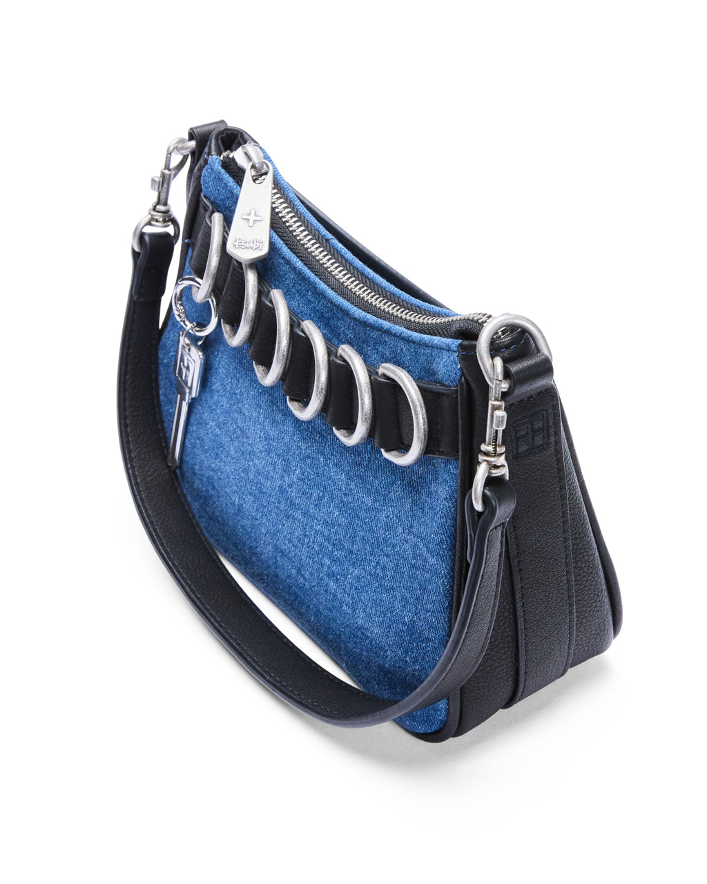 TRASH BAG MINI BLUE DENIM BAGS