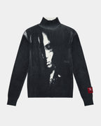 Mens Trippie Knit Black Regular Knitwear - Black
